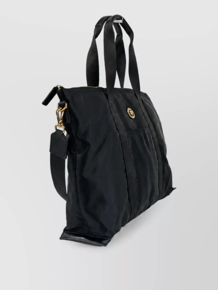 Versace La Medusa Nylon Tote Bag
