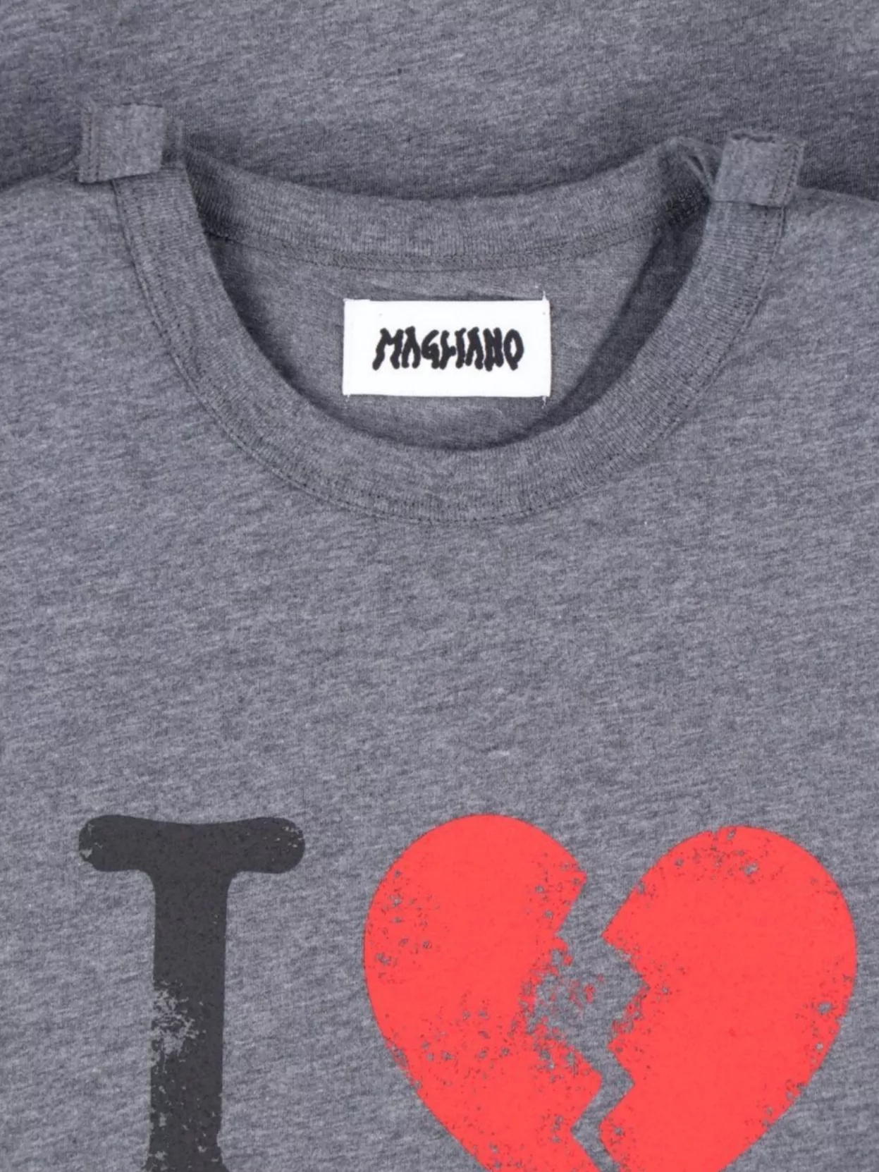 Magliano Graphic Print Crew Neck Short Sleeve Top