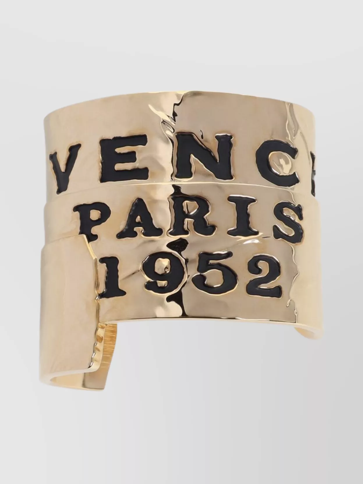 Givenchy Tape Golden Cuff Bracelet Women In Gold