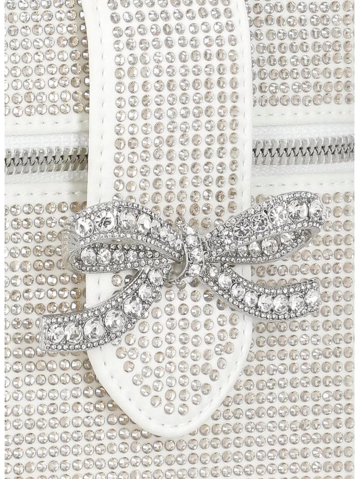 Self-Portrait Crystal Bow Cross-Body Bag