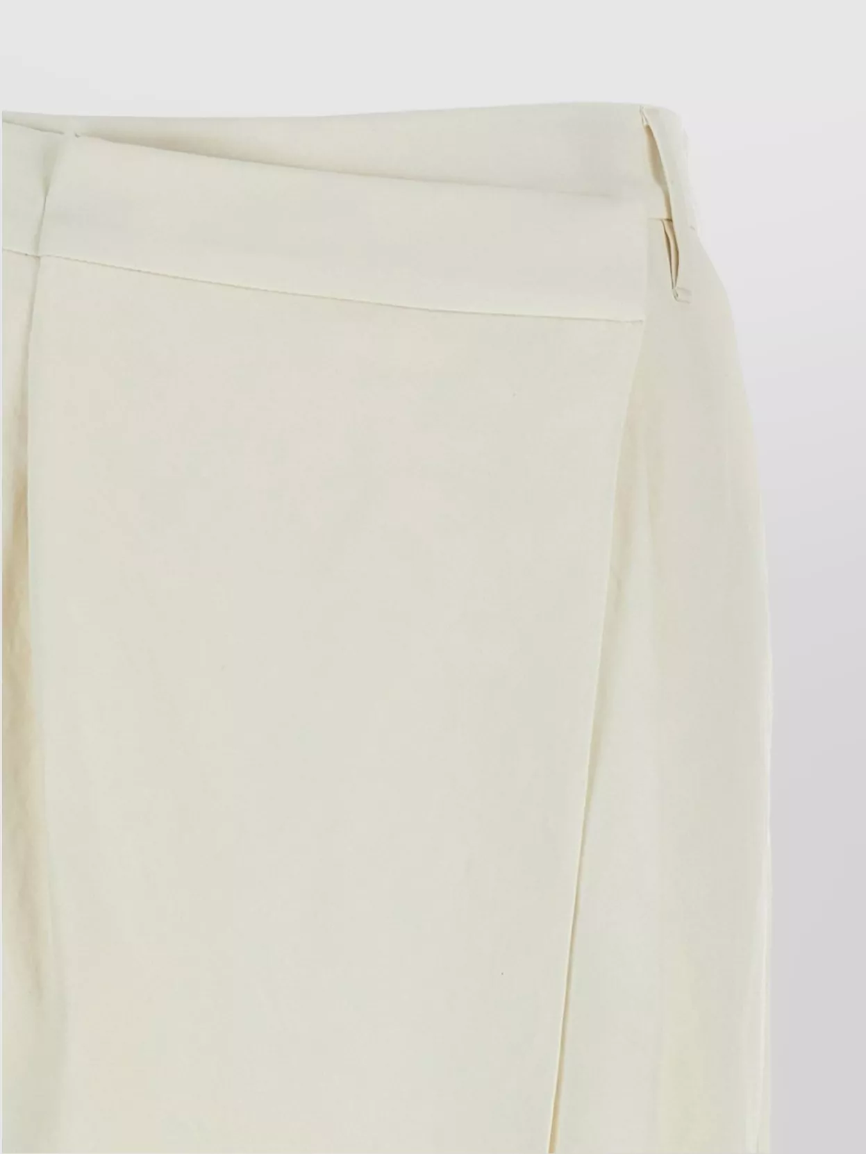 Brunello Cucinelli Midi Length Wrap Skirt With Back Pocket