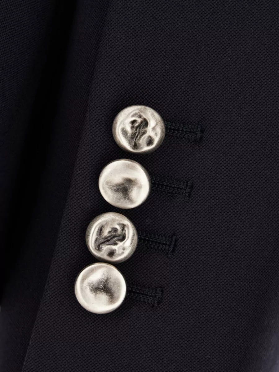 Alexander Mcqueen Wool Single-Breasted Blazer