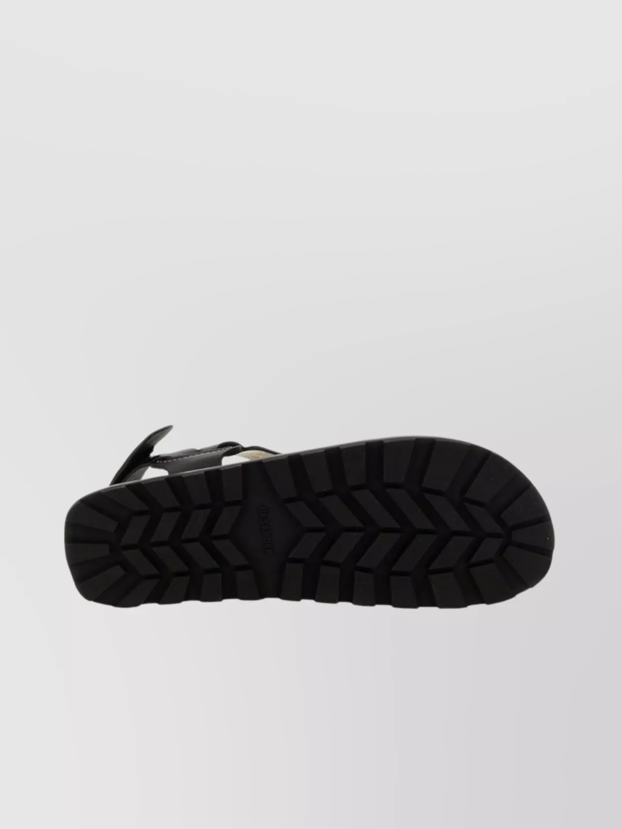 Jil Sander Crisscross Strap Sandal With Durable Rubber Sole