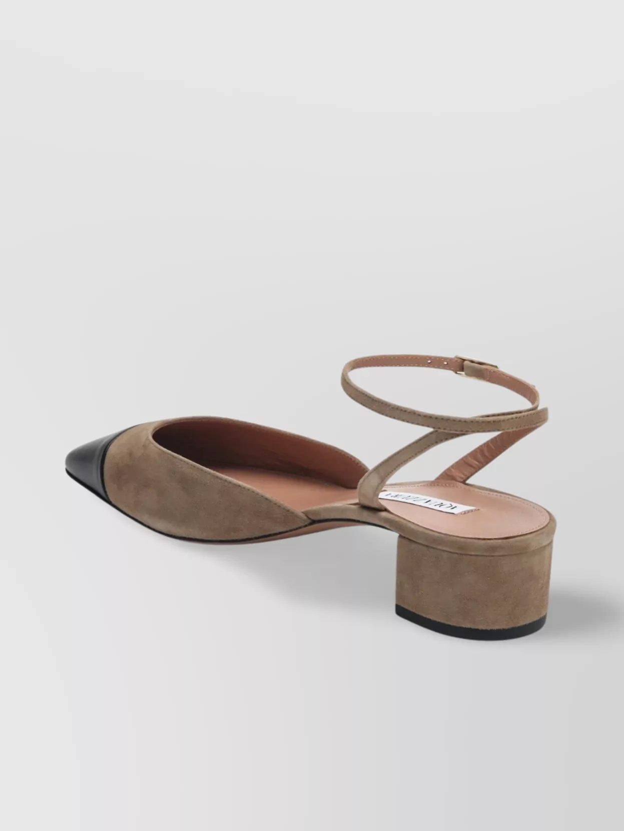 Aquazzura Flirty French 35 Block Heel Pumps In Multi
