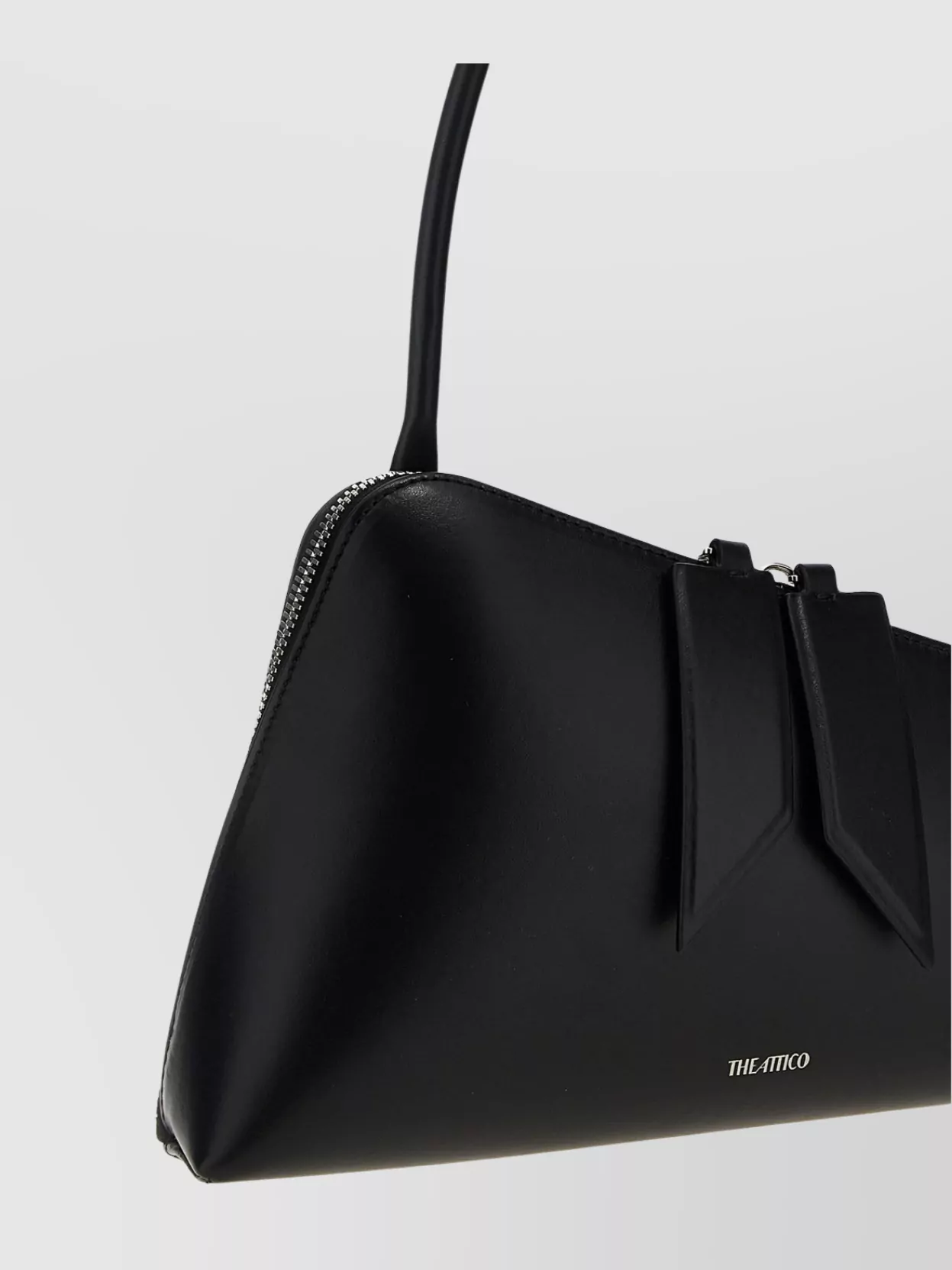 The Attico Bow Detail Top Handle Shoulder Bag