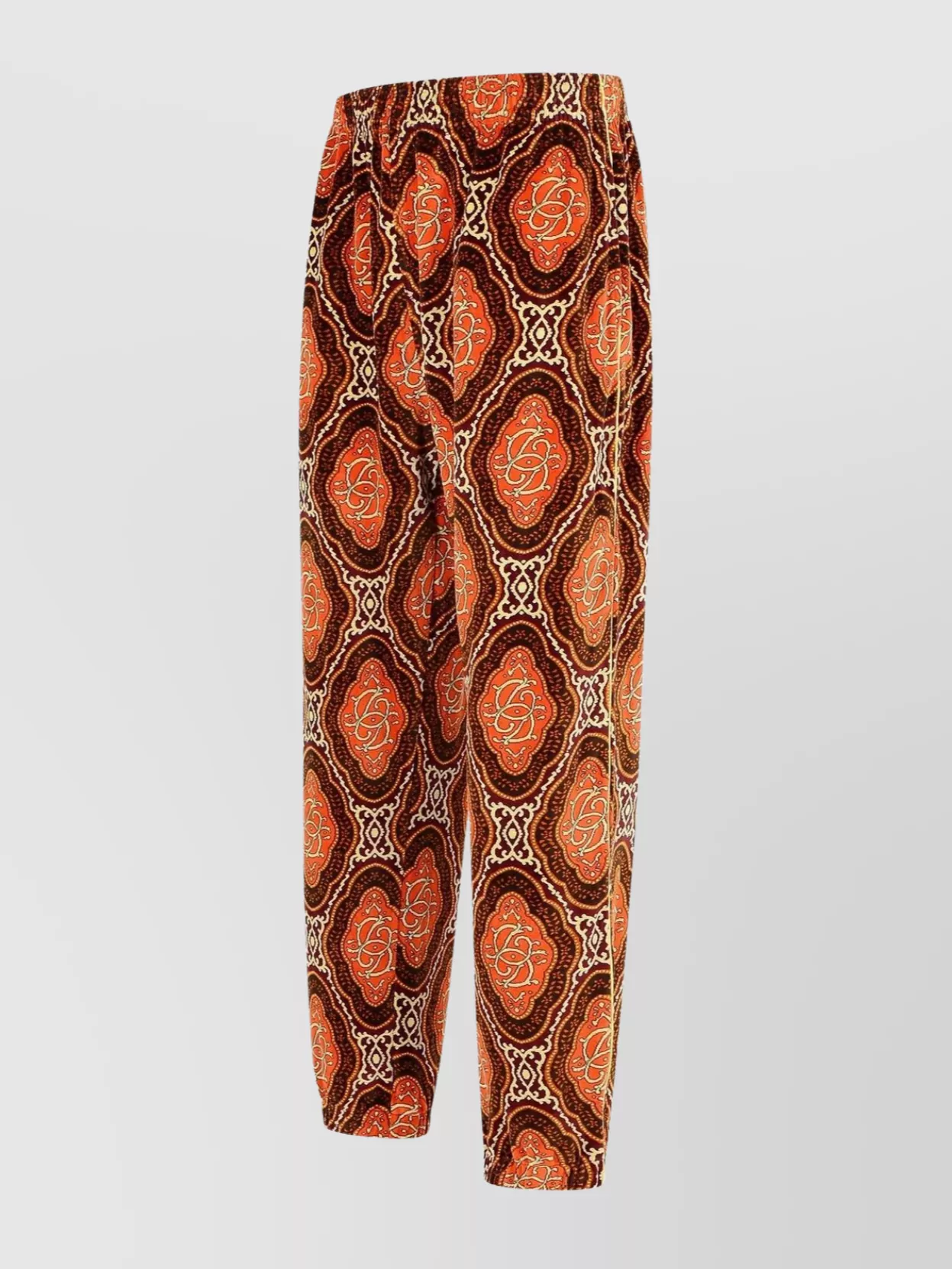 Drôle De Monsieur Allover Print Cotton Trousers