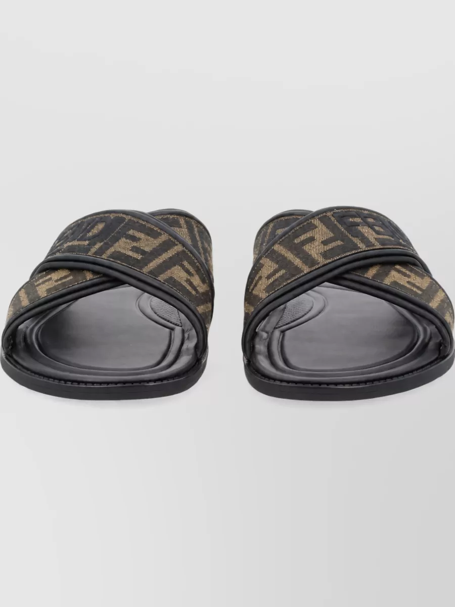 Fendi Logo-Print Slides