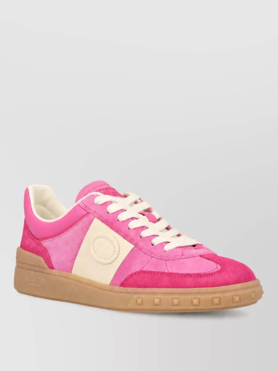 Valentino Garavani leather low top sneakers