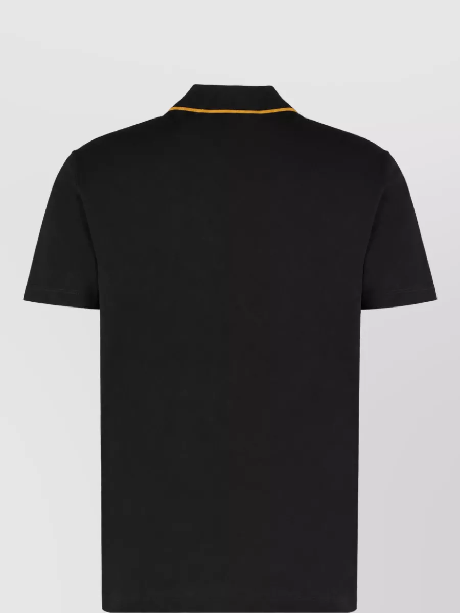 Versace Cotton Piqué Polo Shirt