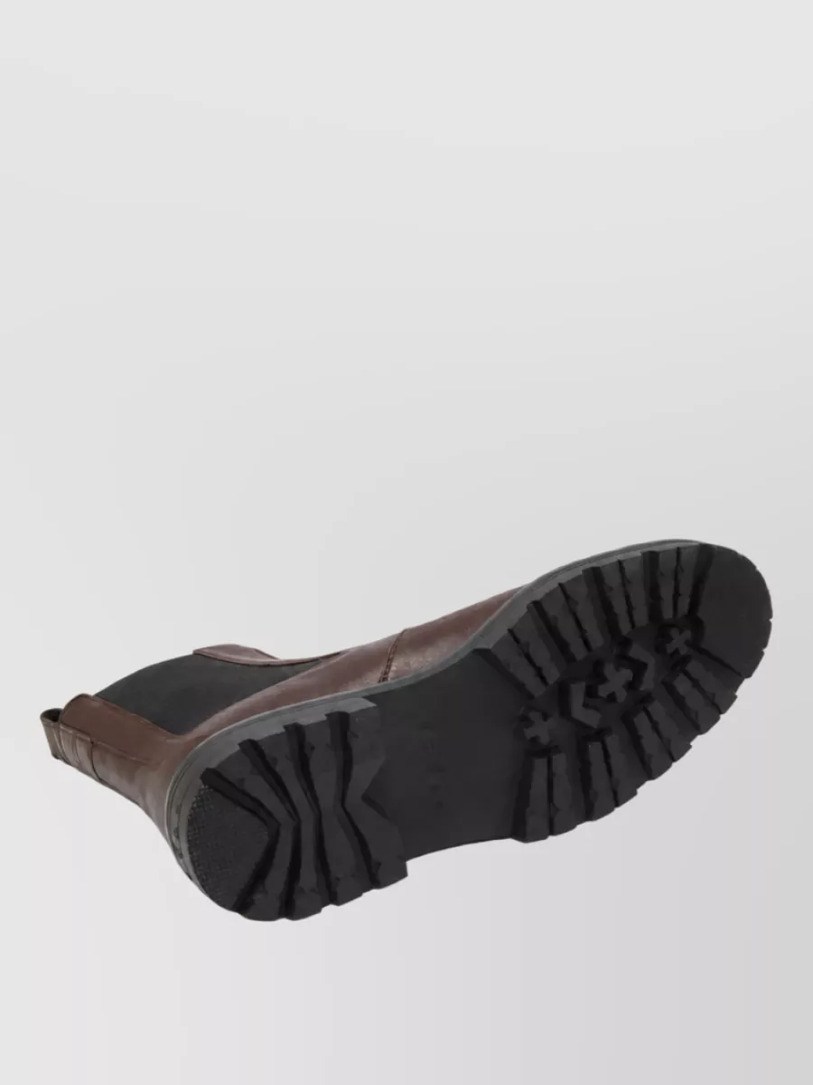 Hogan Leather Ankle Boots