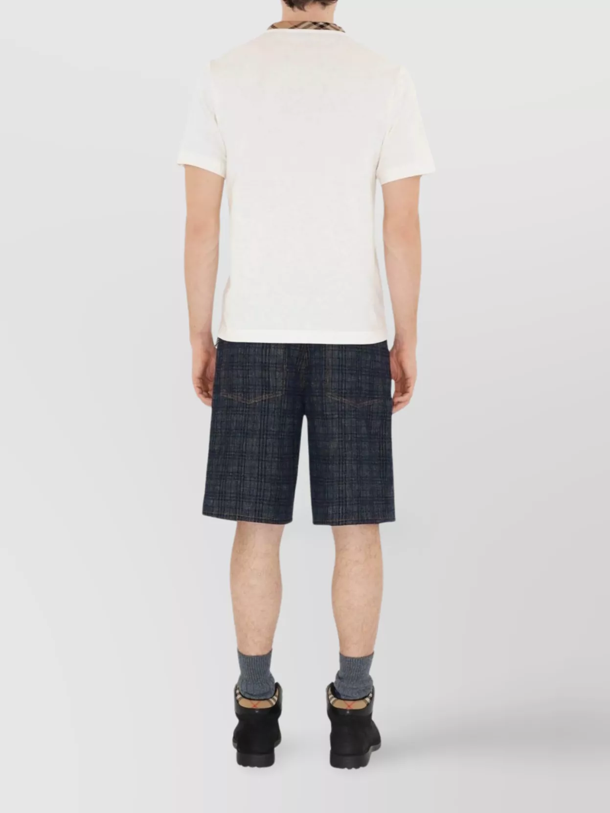 Burberry Check Trim T-Shirt Short Sleeves
