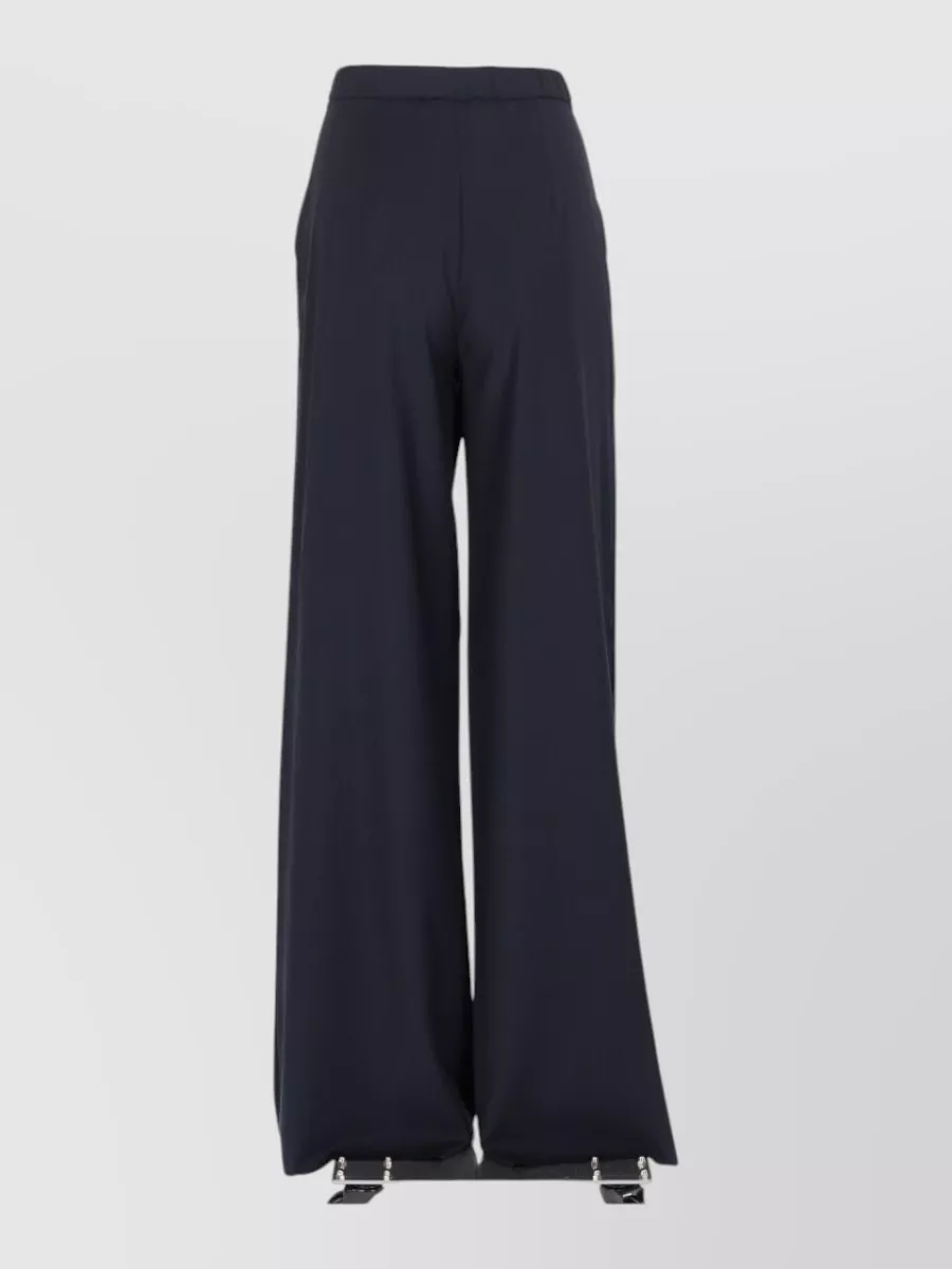 Max Mara Virgin Wool Straight-Leg Trousers