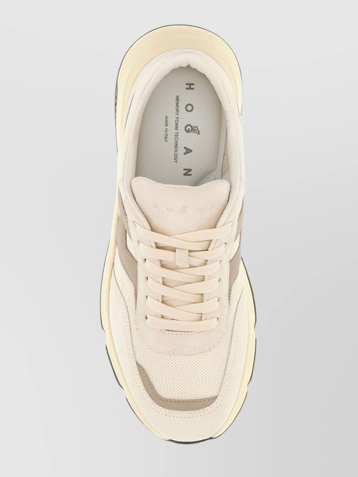 Hogan Leather And Mesh Hyperlight Sneakers