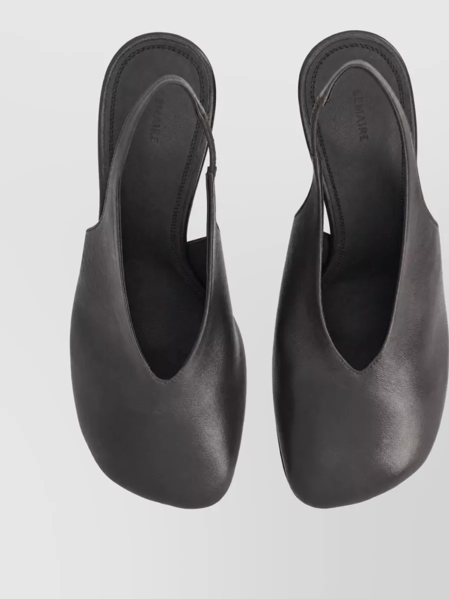 Lemaire Leather Slingback Mules