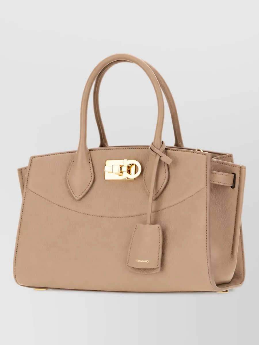 Ferragamo Gancini Tote Bag