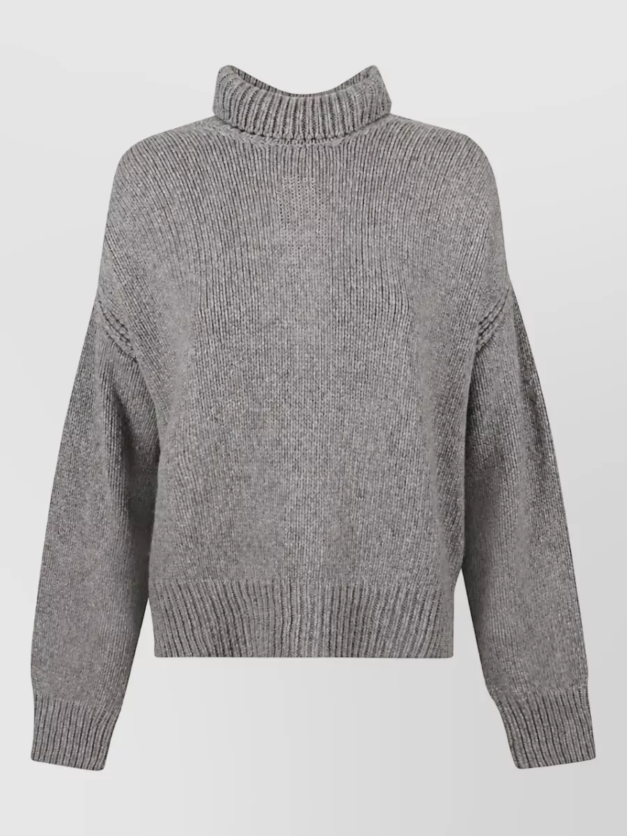 Sa Su Phi high neck raglan jumper