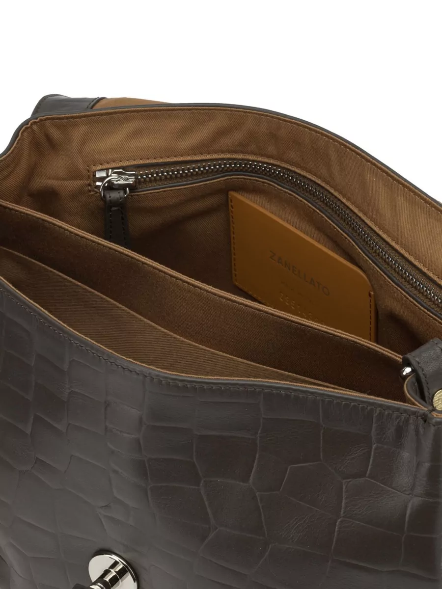 Zanellato Leather Medium Shoulder Bag