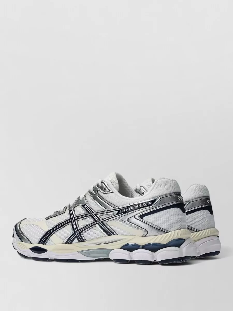 Asics Synthetic Leather Low-Top Sneakers