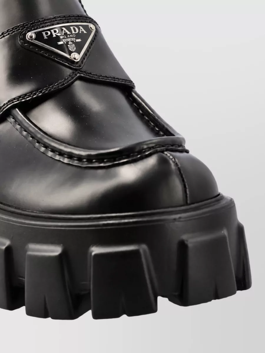 Prada Leather Loafers