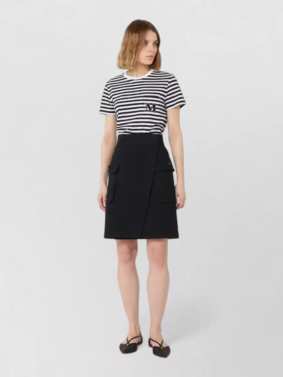 Max Mara Striped Sleeveless T-Shirt