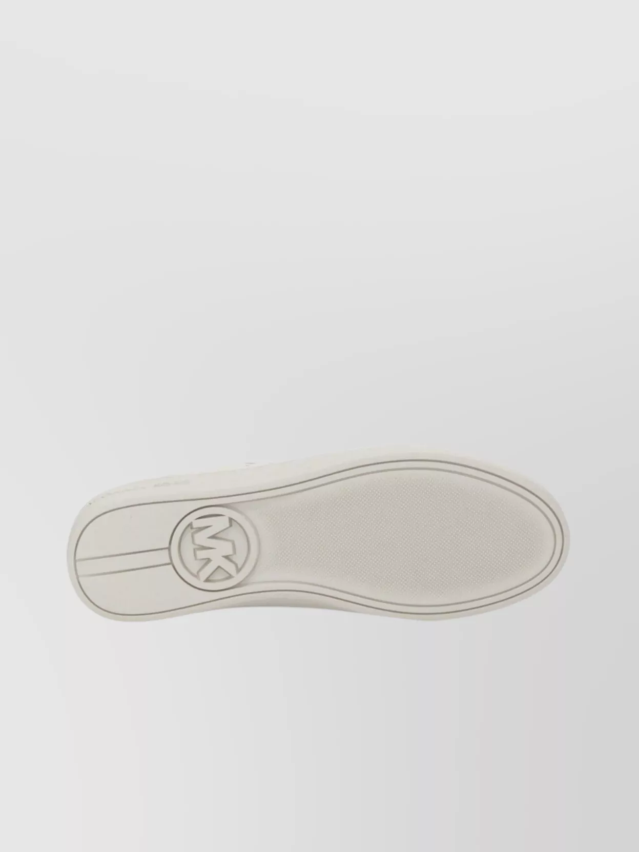 Michael Kors "scotty" Sneakers With Flat Sole And Gold Accents