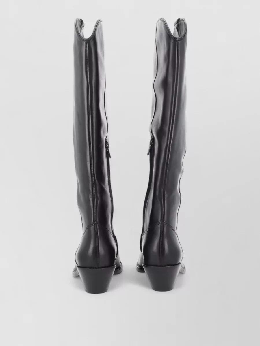 Ash leather ankle boots