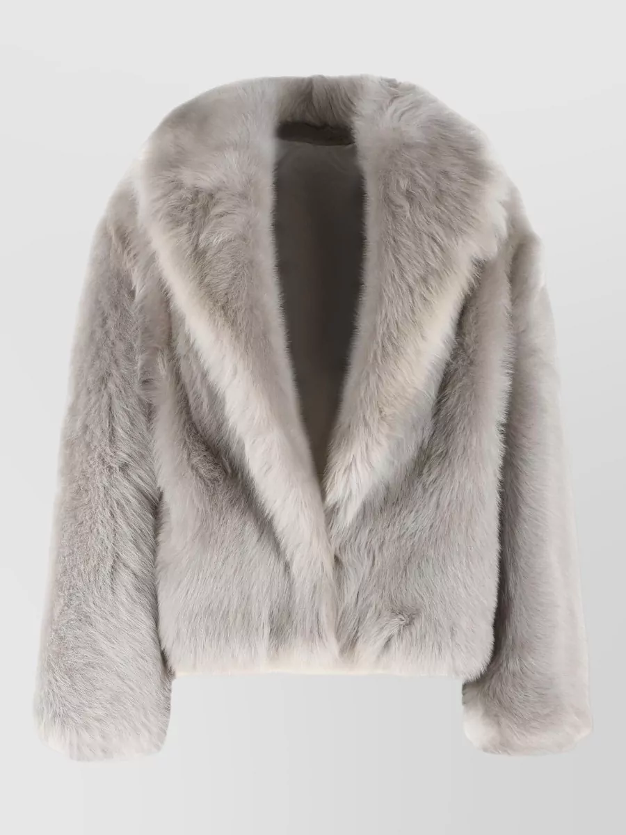 Salvatore Santoro faux fur coat