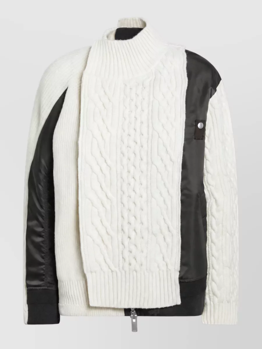 Sacai fitted jacket