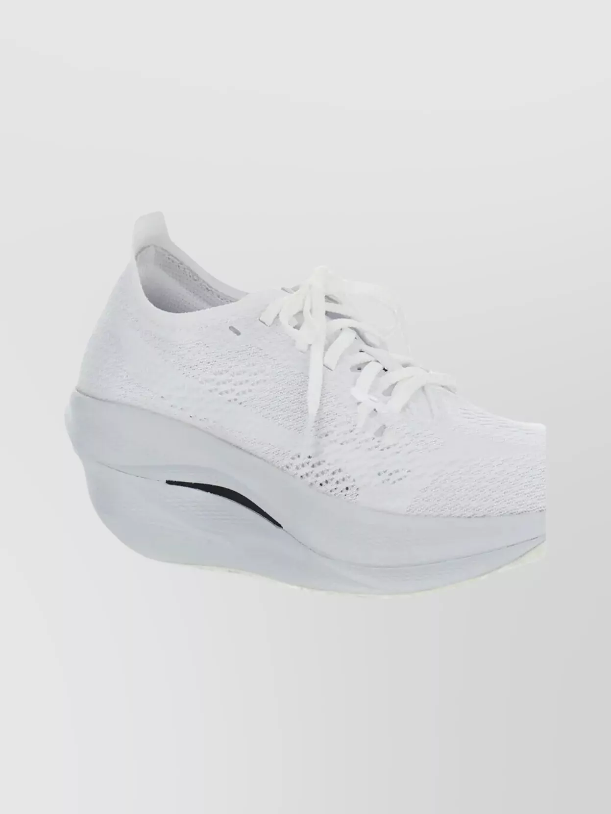 Comme Des Garçons Modern Sneakers With Thick Sole And Mesh