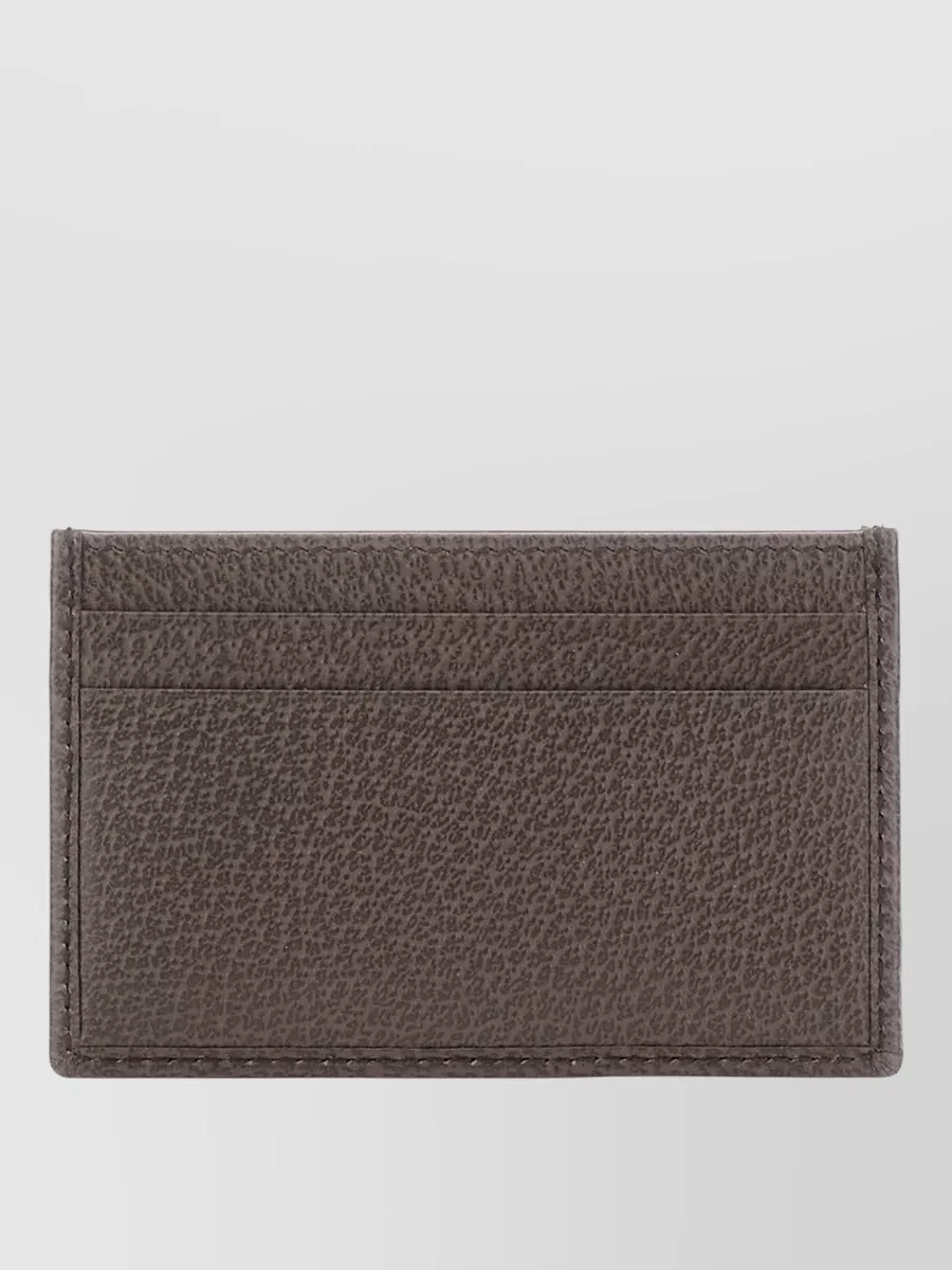 Gucci Icon Stripe Compact Wallet And Cardholder