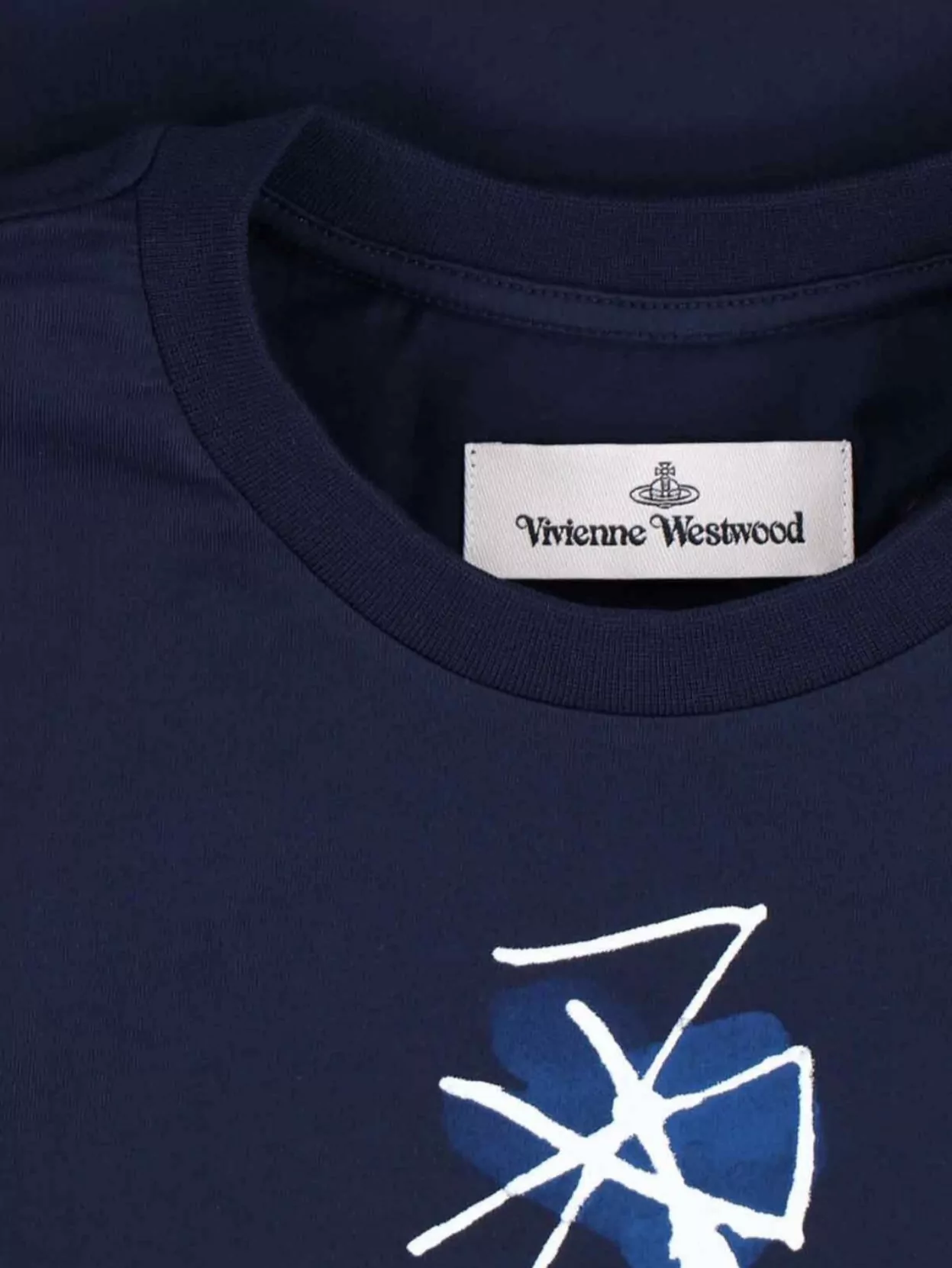 Vivienne Westwood Crew Neck Graphic Print Short Sleeves Top