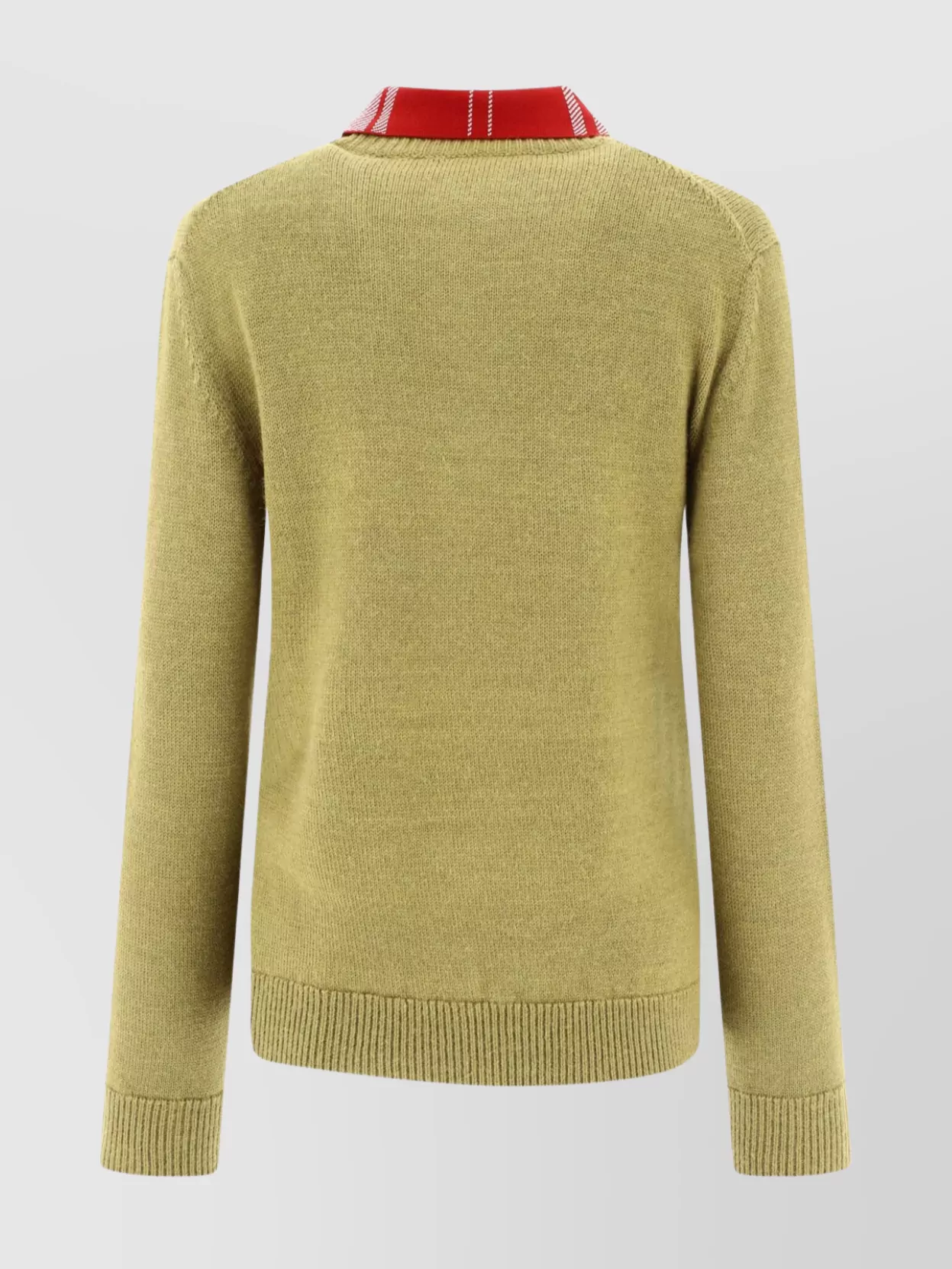 Loewe Layered V-neck Knit Sweater In Multi
