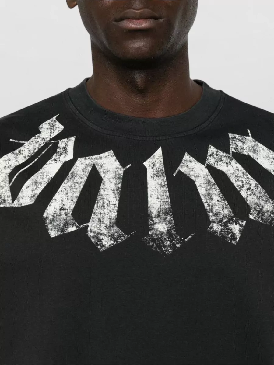 Palm Angels Cotton Oversized Logo-Print T-Shirt