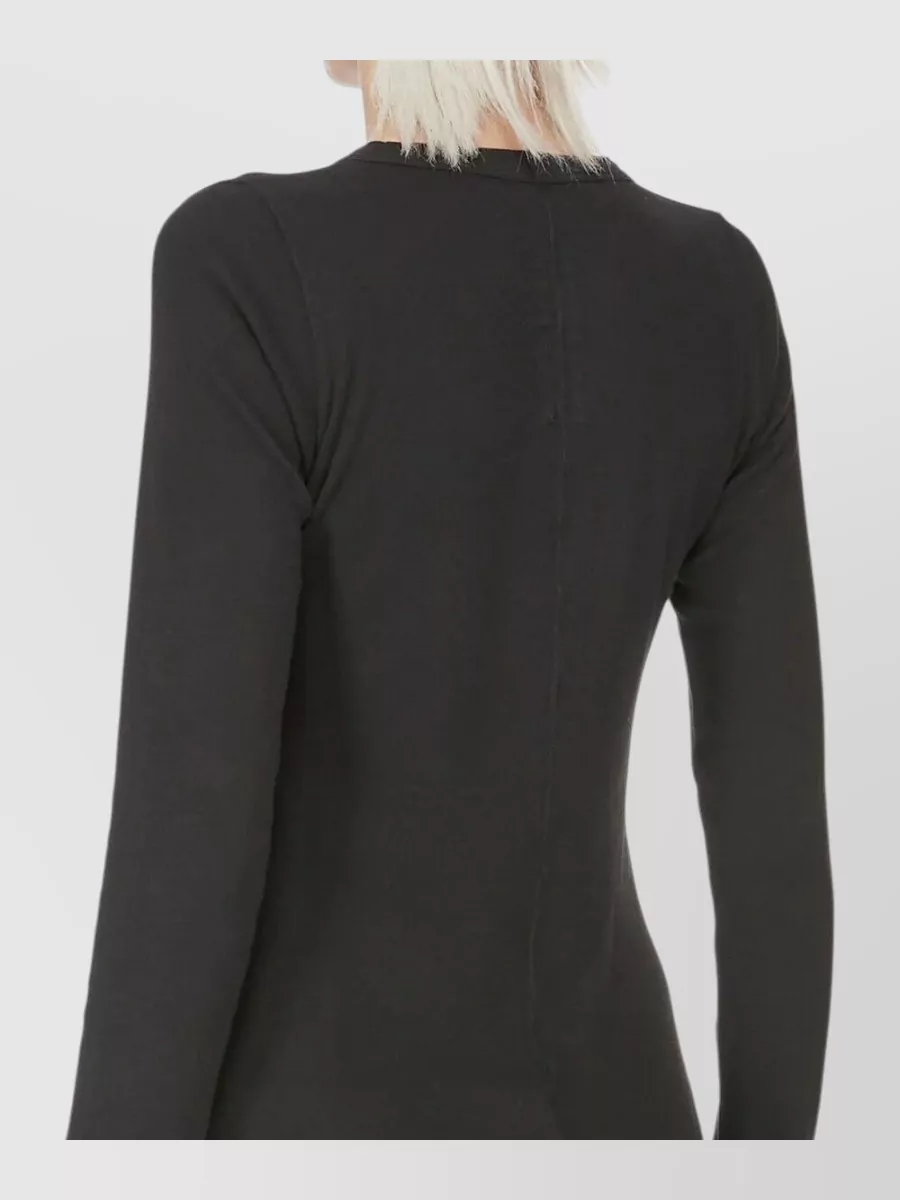 Rick Owens Drkshdw Cotton Slim-Fit Long-Sleeve T-Shirt
