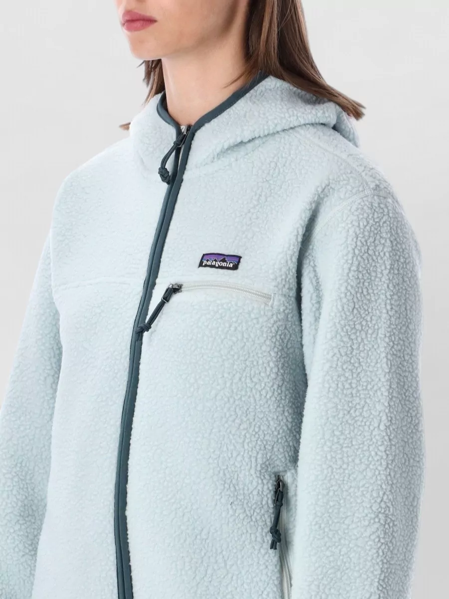 Patagonia Recycled Fleece Hooded Zip Jacket