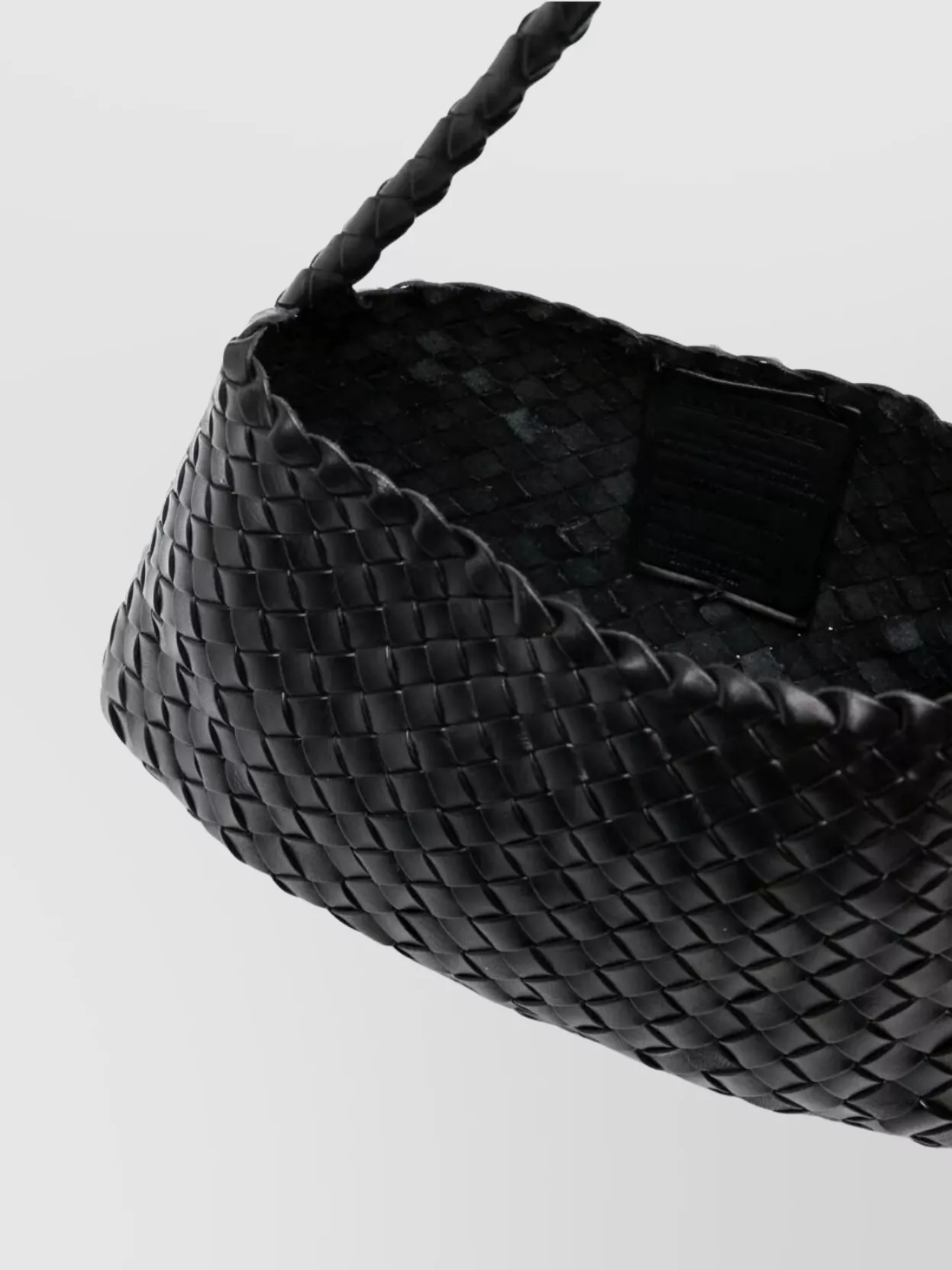 Dragon Diffusion Woven Texture Fixed Strap Top Handle