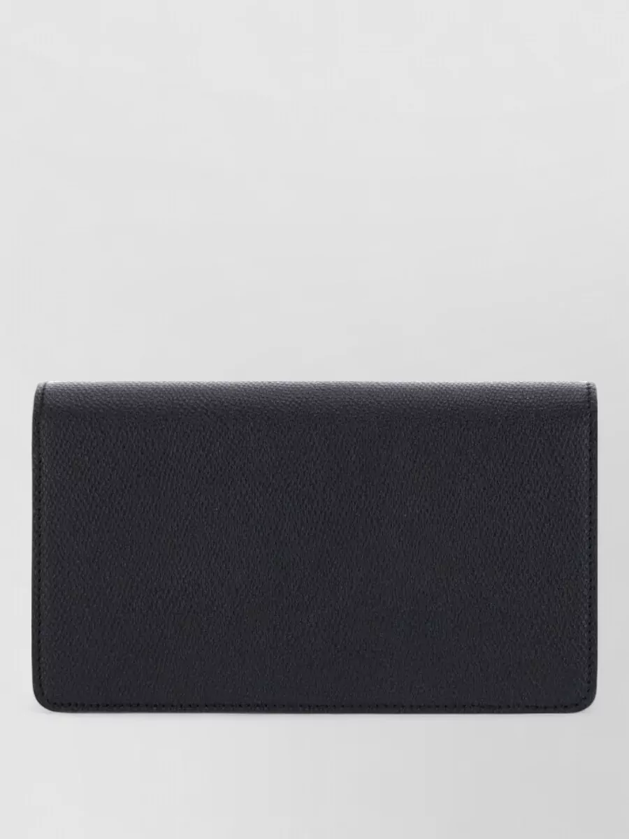 Valentino Garavani Vlogo Signature Mini Leather Clutch Bag