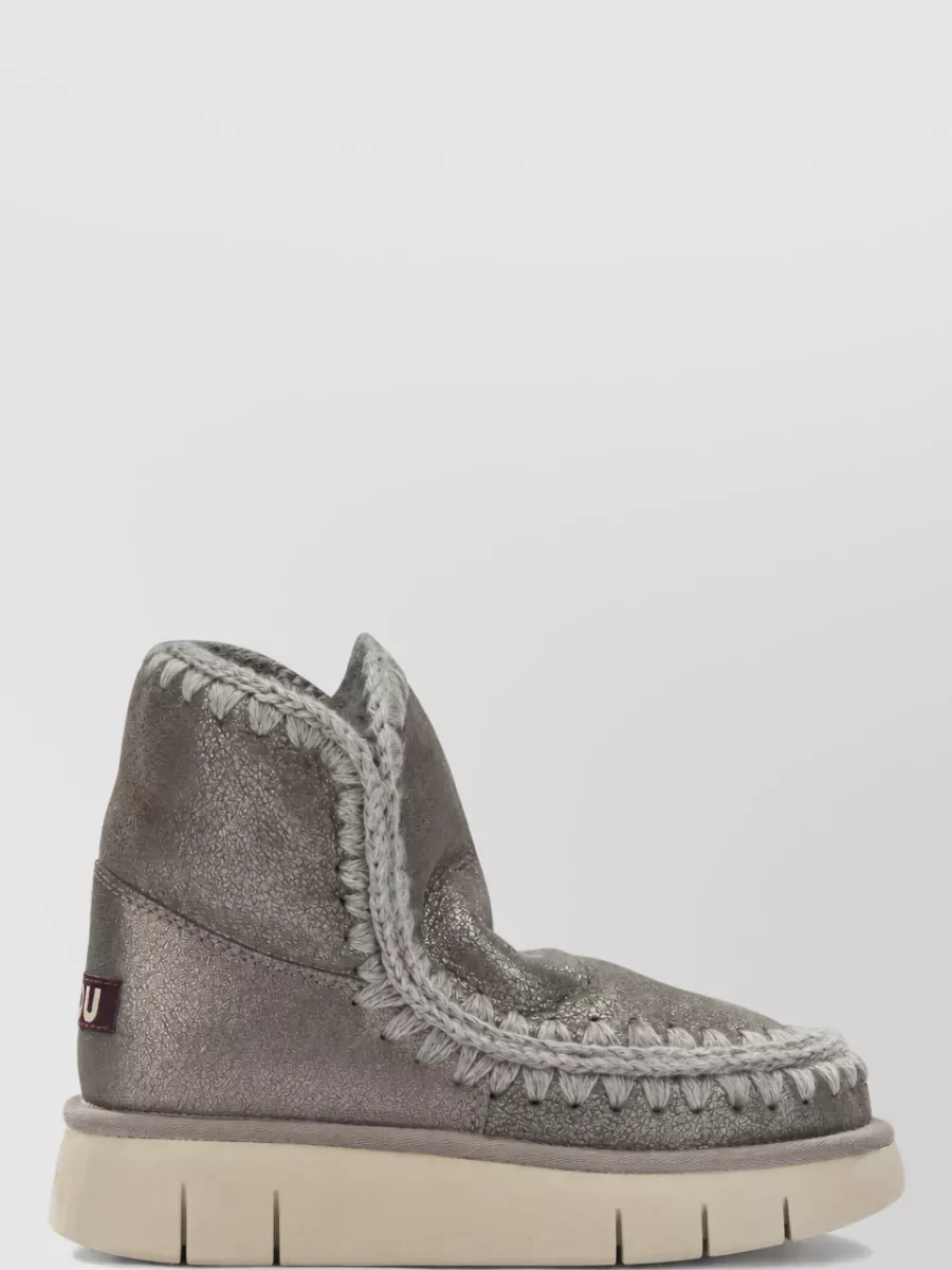 Mou Leather Slippers