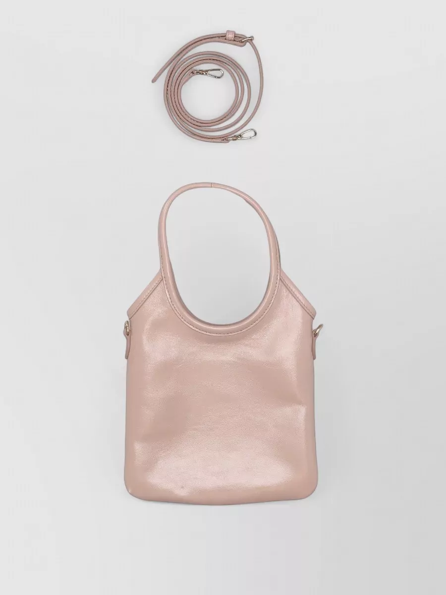 Miu Miu Oval Tote Bag Smooth Finish