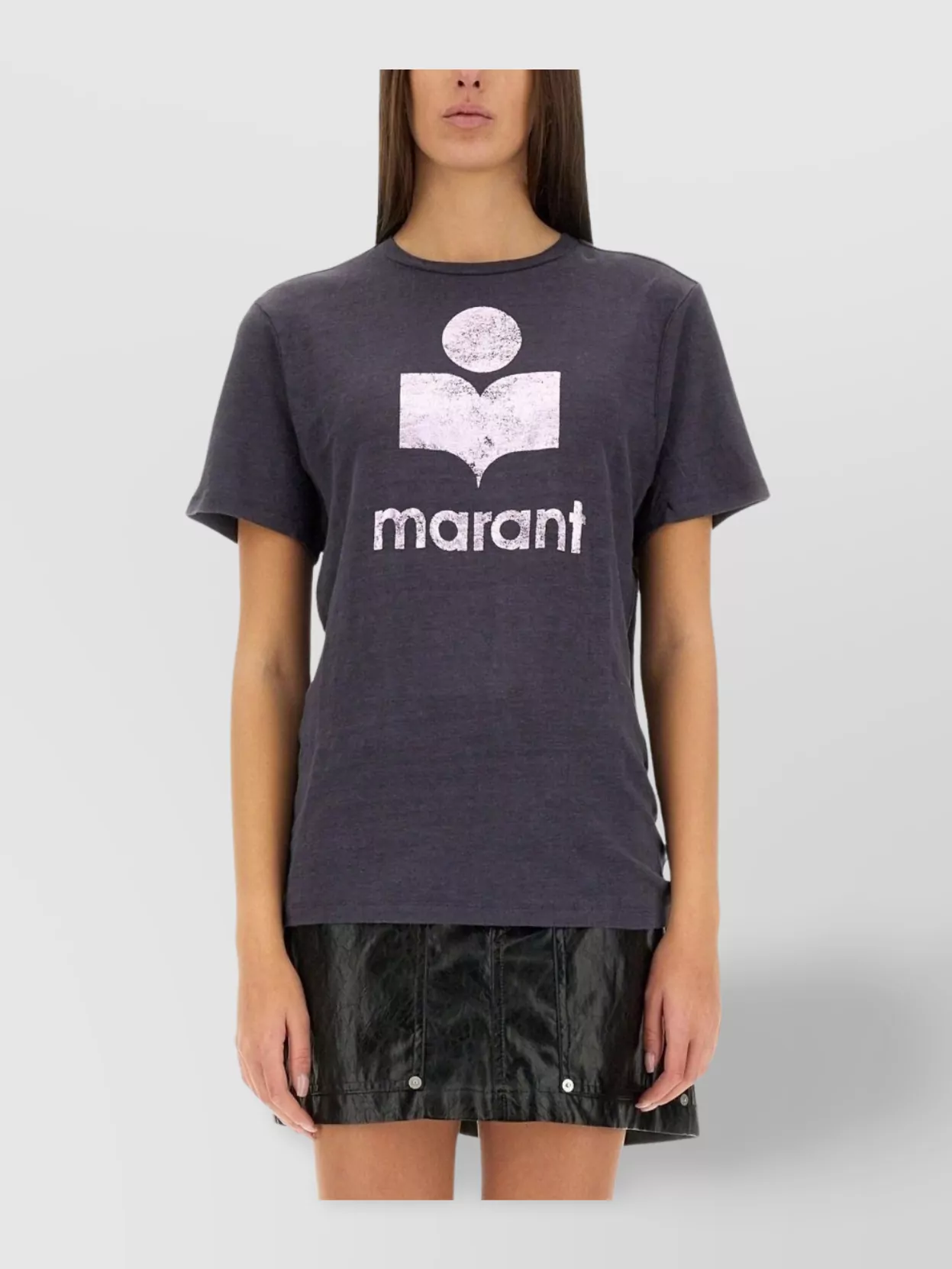 Isabel Marant Etoile "Zewel" Crew Neck Regular Fit T-Shirt