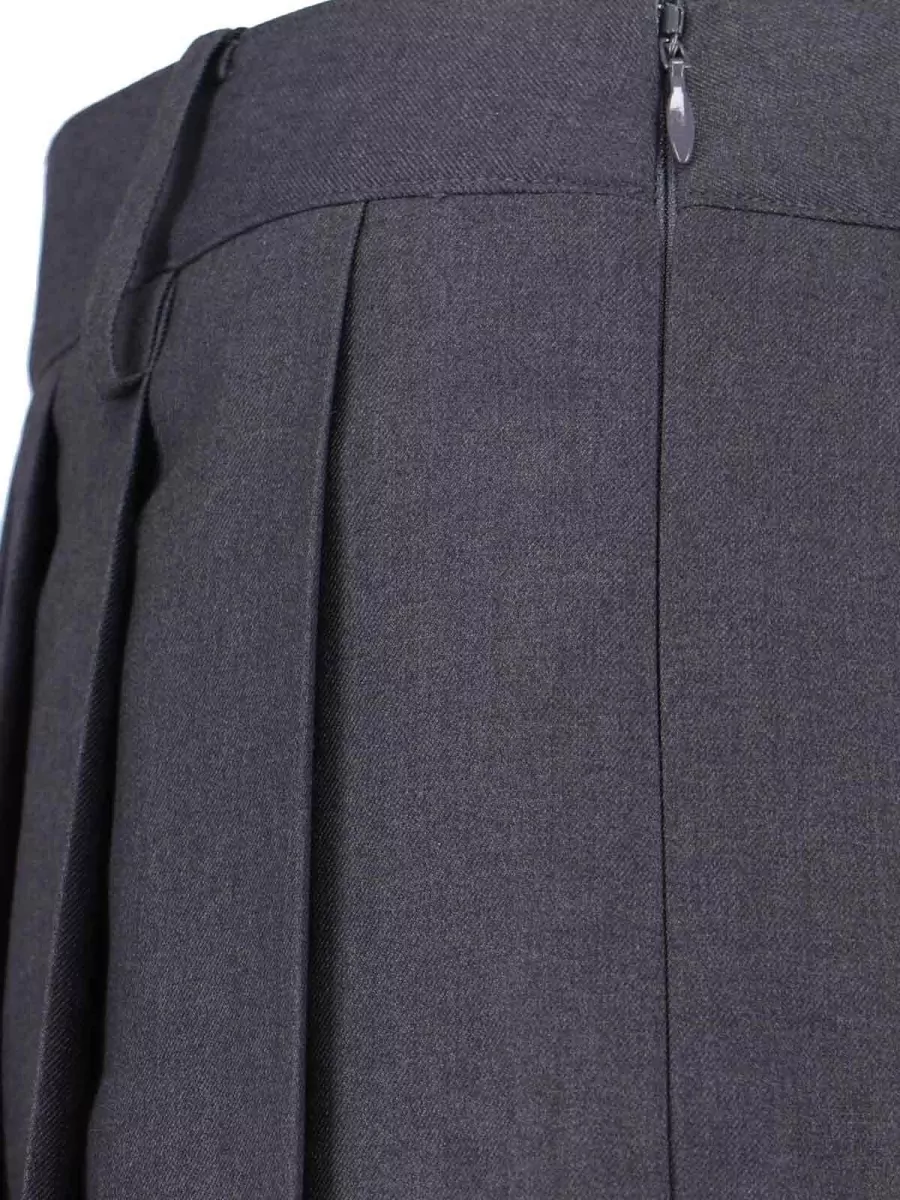 Dunst Midi Pleated Skirt