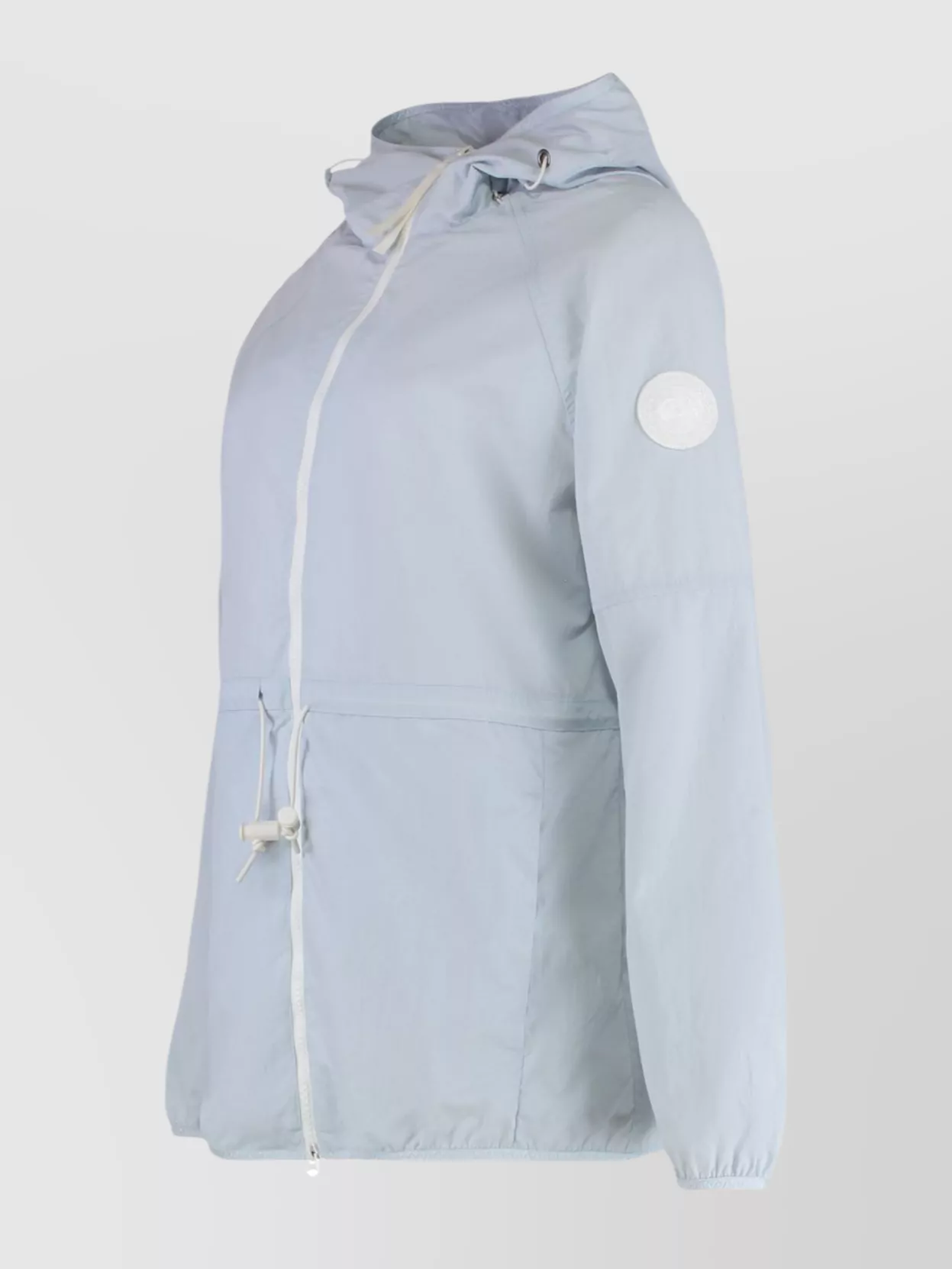 Canada Goose Windbreaker With Adjustable Drawstring Waist And Hood