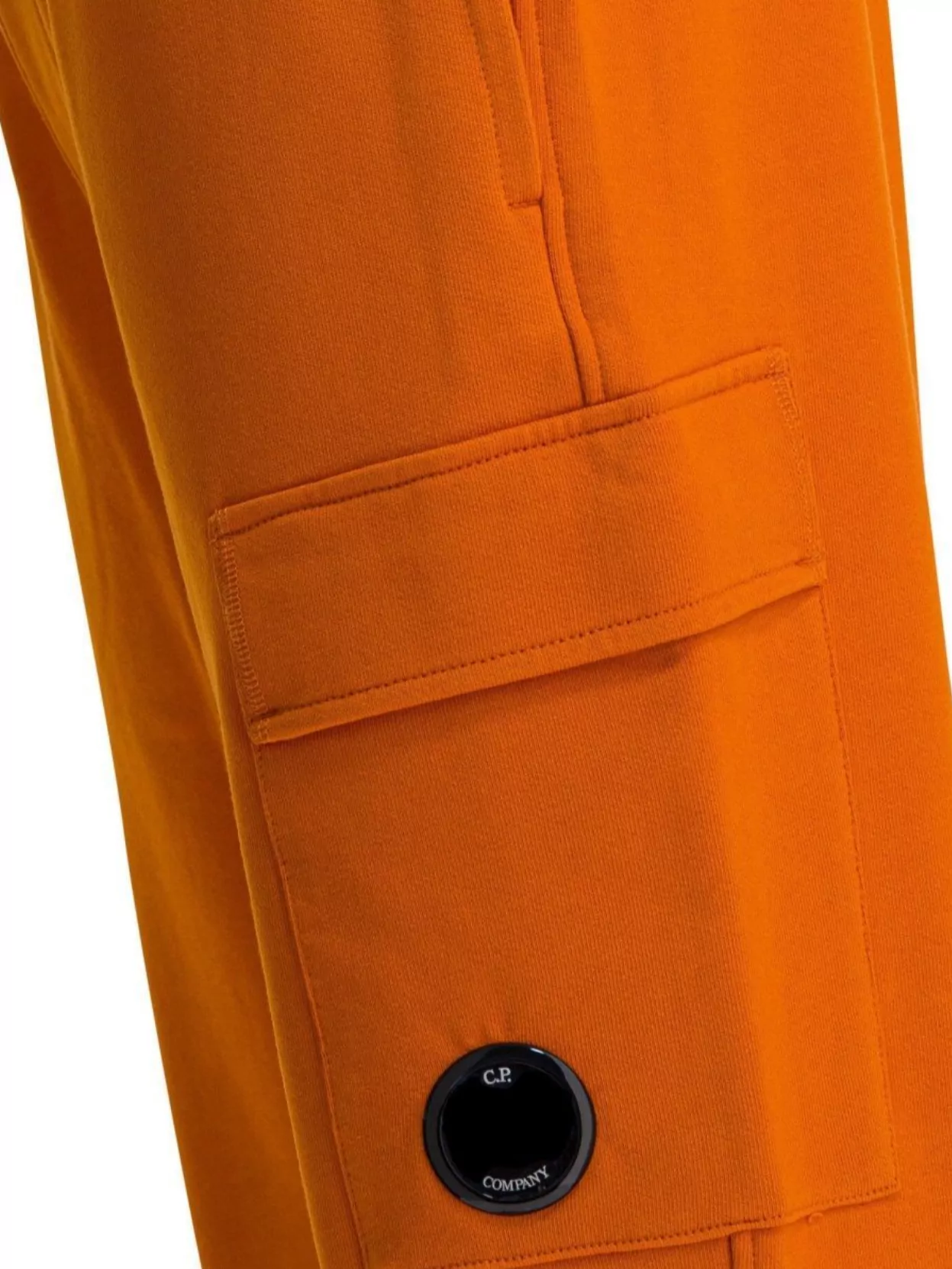C.p. Company Fleece Cargo Sweatpants Elastic Waistband