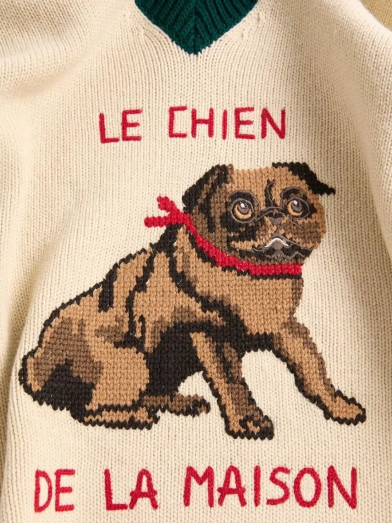 Valentino Garavani Jacquard House Dog Jumper