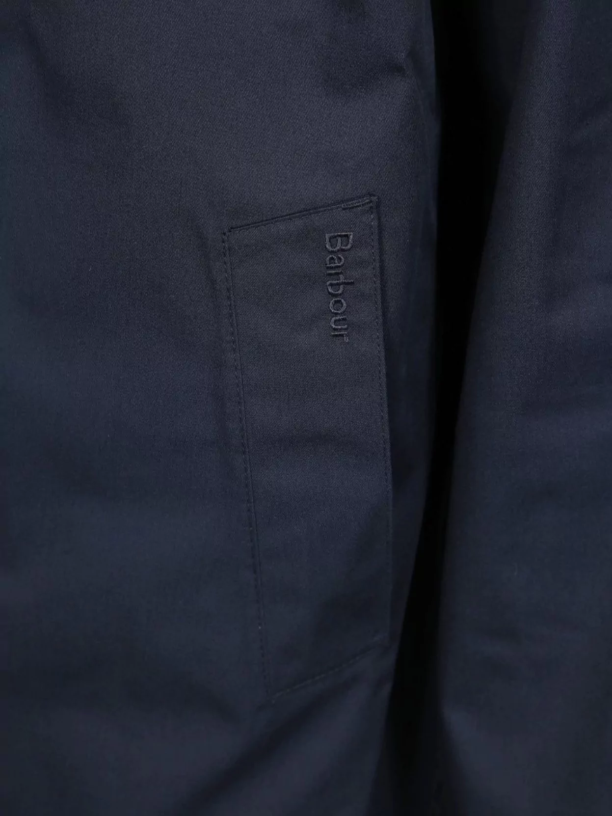 BARBOUR TAILORED COAT WITH LONG SLEEVES AND SIDE POCKETS