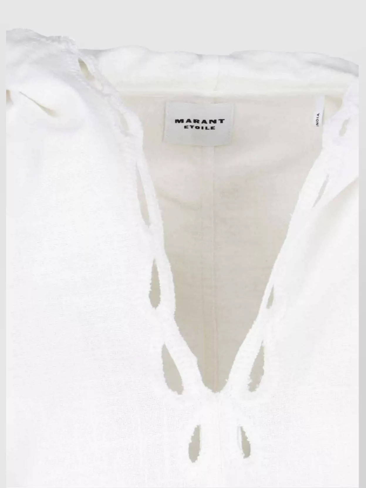 Isabel Marant Étoile Hooded Cut-out Front Pocket Top