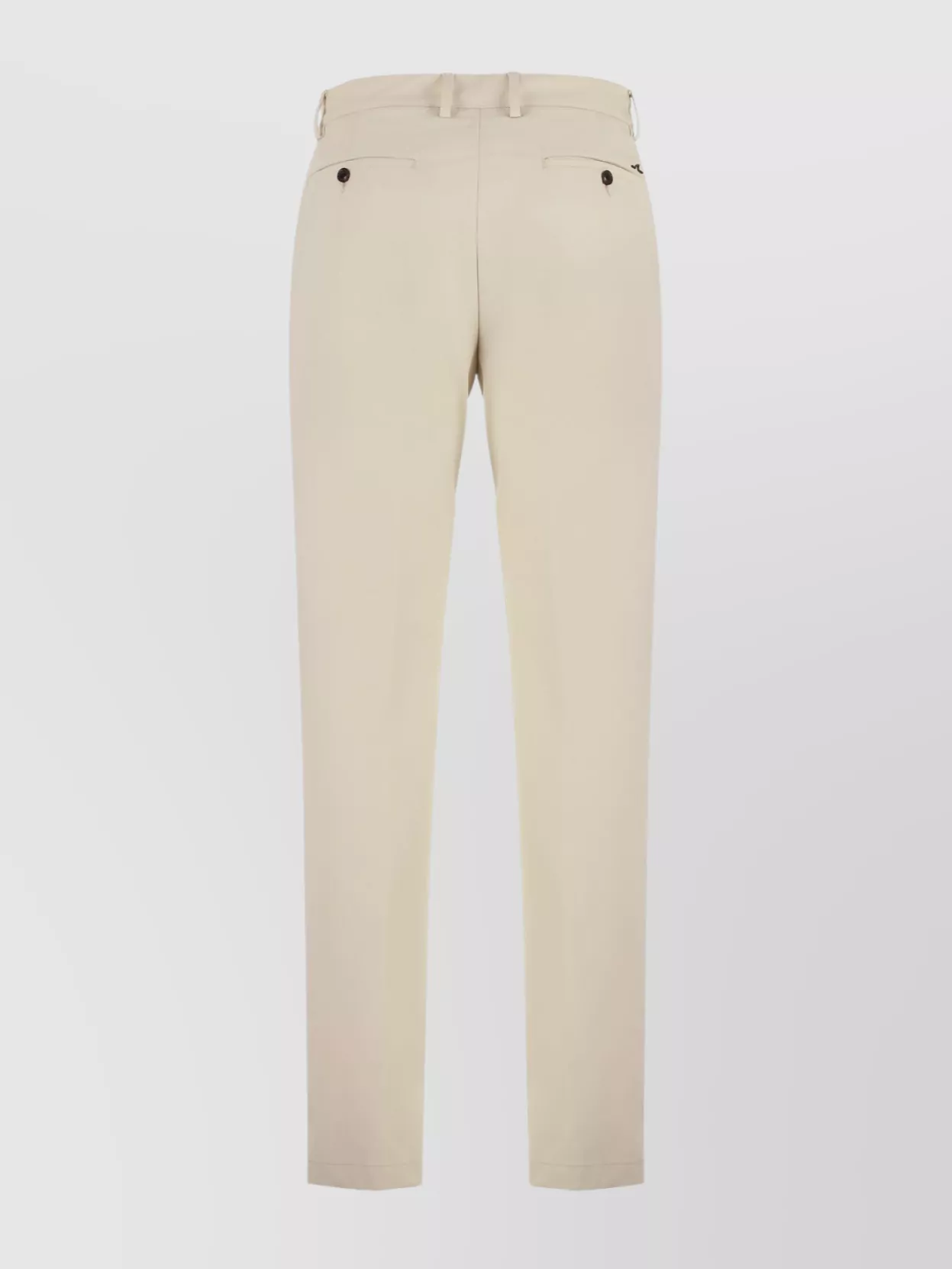 Paul & Shark Nylon Trousers With Belt Loops And Keychain