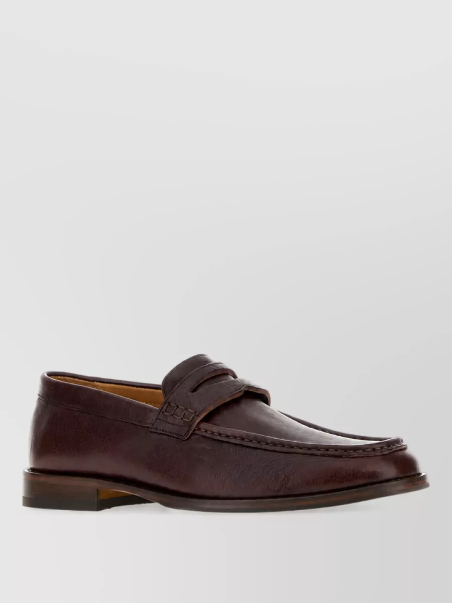 Our Legacy leather loafers