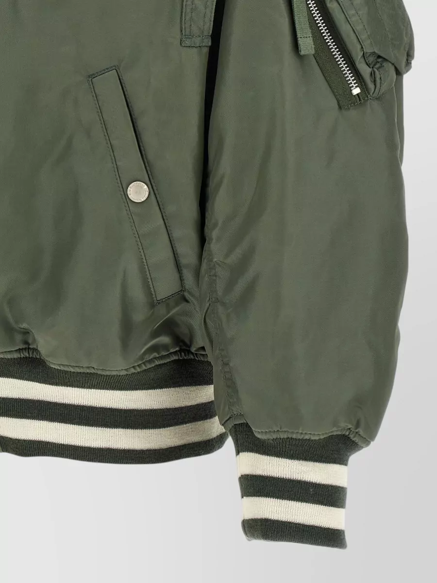 Comme Des Garçons Oversized Patch Bomber Jacket