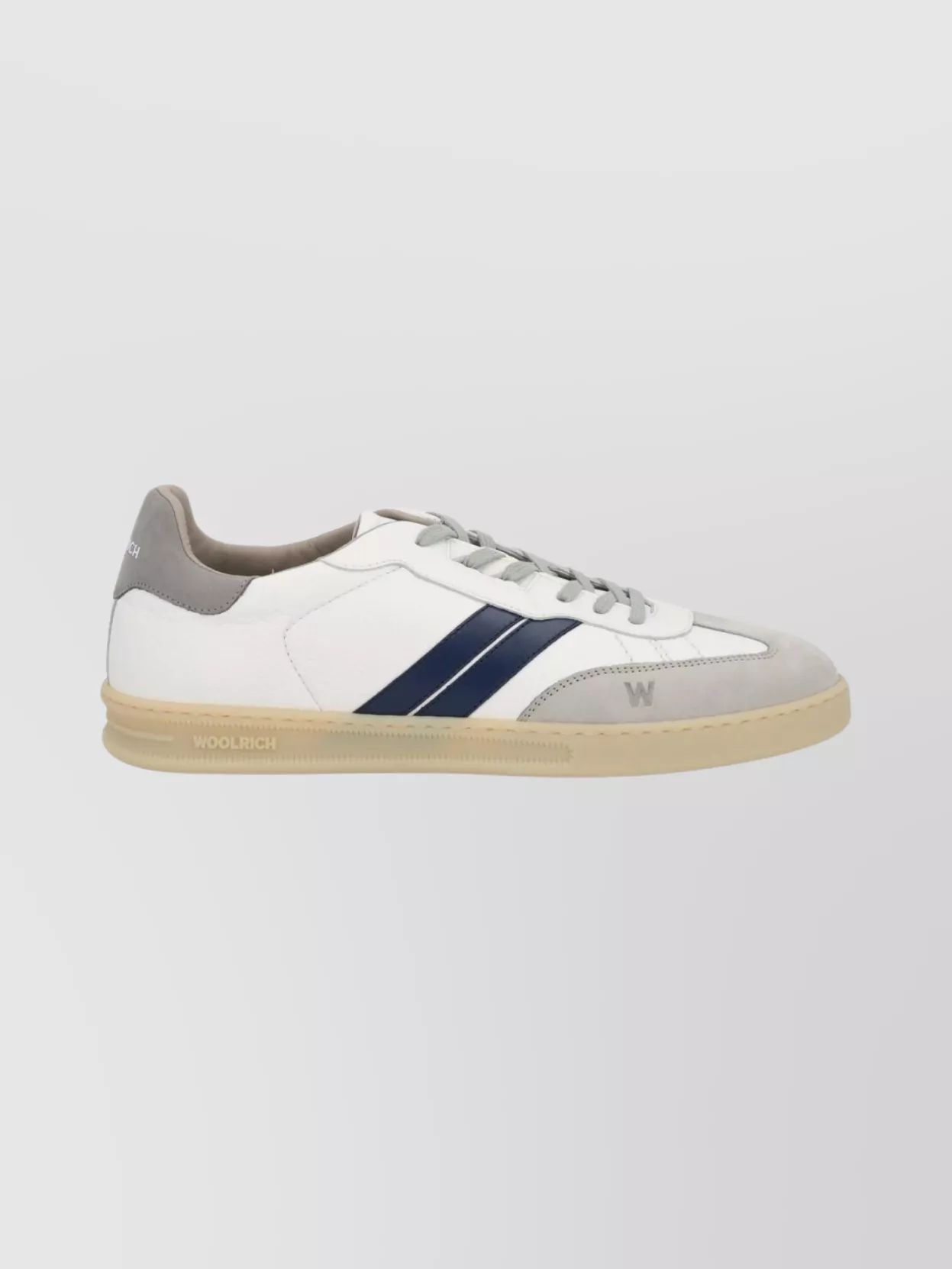 Woolrich Low-Top Sneakers With Round Toe And Stripes